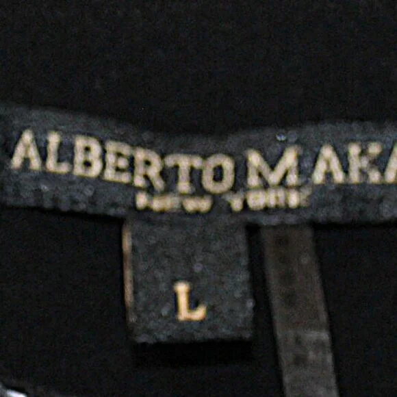 ALBERTO MAKALI Lion Print Scarf Top Size Large - Picture 4 of 4